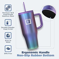 IRON °FLASK Co-Pilot Insulated Mug w/Straw & Flip