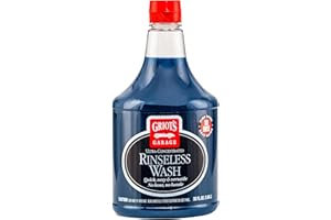 Griot's Garage Rinseless Wash for Car Cleaning and Detailing, No-Rinse Vehicle Washing, Dilutes Into Detailer, Clay Bar Lubricant, 10479, 35oz