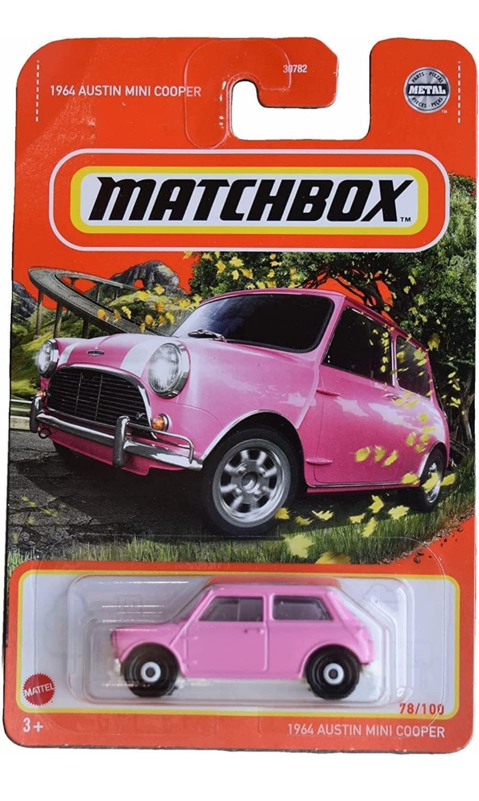 Matchbox 1964 Austin Mini Cooper 78/100 [Pink] Series 2022