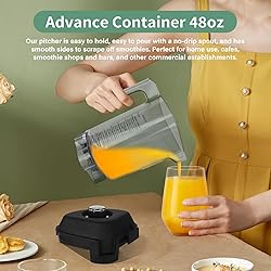 Blender Pitcher 48oz Compatible with vitamix Quiet