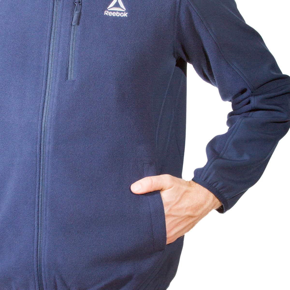 reebok mixed media softshell jacket