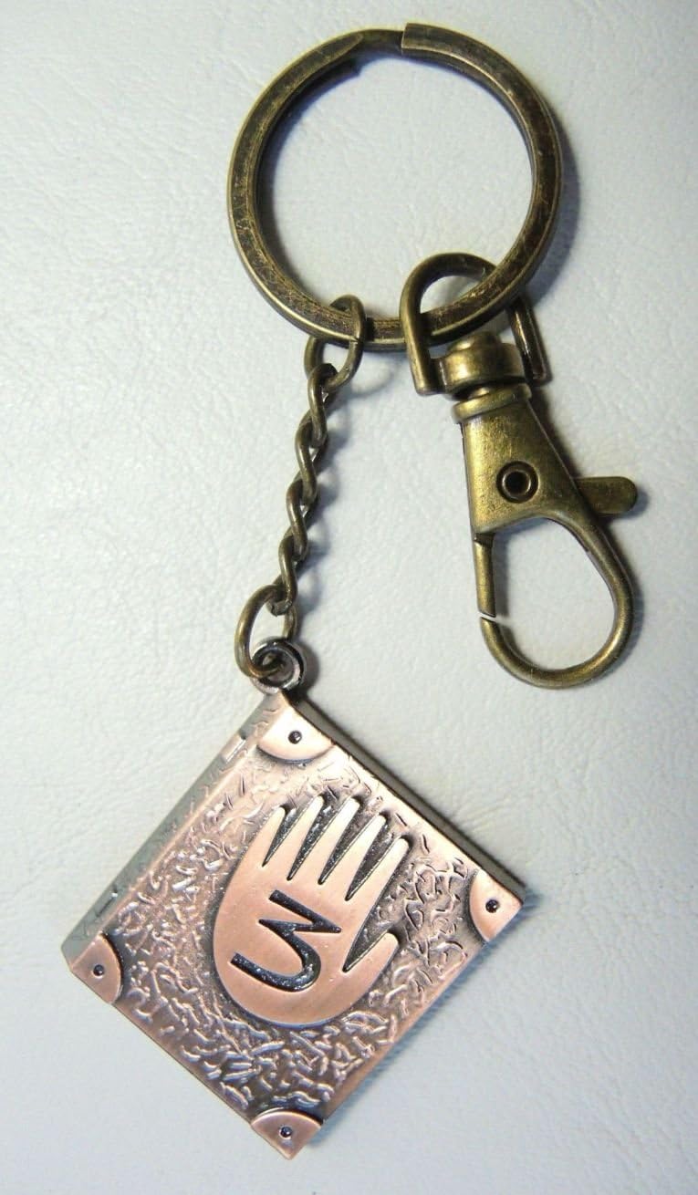 Gravity Falls alloy keychain - the diary of Dipper Pines by Gravity falls
