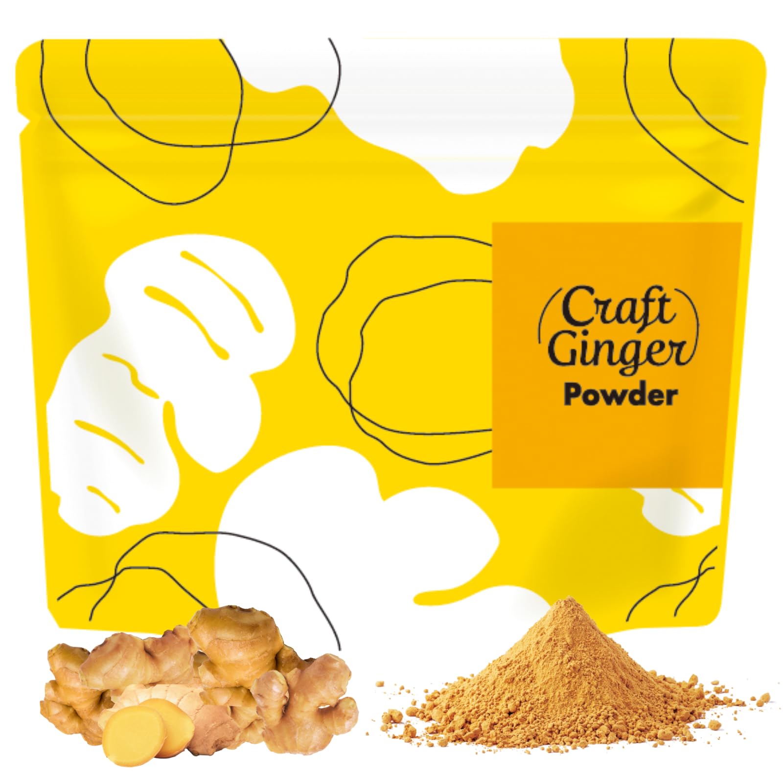 【Craft Ginger 公式】高知県産 生姜パウダー 75g x 1袋 高知県産粉末生姜 国産 クラフトジンジャー しょうがパウダー（生姜粉末） 生姜湯 無添加商品画像