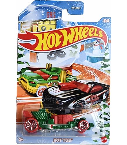 Amazon.com: Hot Wheels 2024 Happy Holidays Christmas Mix Winter
