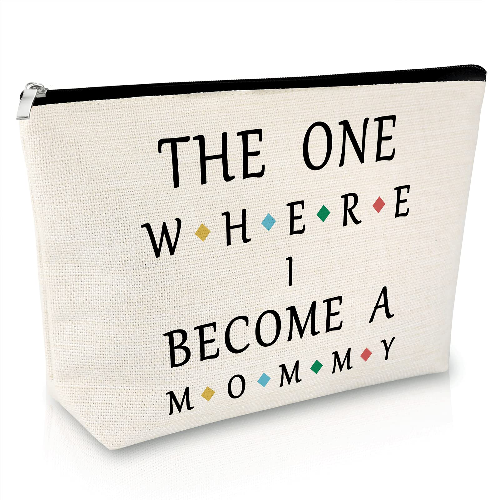 Baby Shower Gifts Mum to Be Gifts Cosmetic Bag New Mum Gift Makeup Bag Mothers Day Present Soon to Be Mom Gift New Mother Present Pregnancy Announcement Makeup Pouch