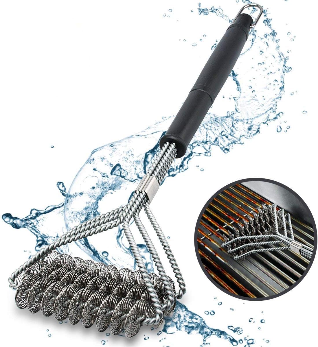 Fas Industry 18" Bristle Free BBQ Grill Brush, Safe