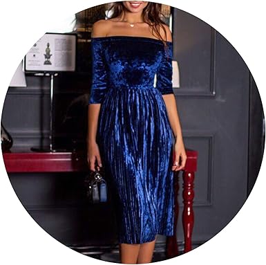 amazon uk velvet dresses