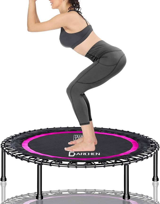 Darchen 200KG Mini Trampoline For Adults, Indoor Small Rebounder