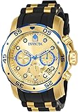 Invicta Men's 17887 Pro Diver Blue-Accented and 18k Gold Ion-Plated Stainless Steel Watch