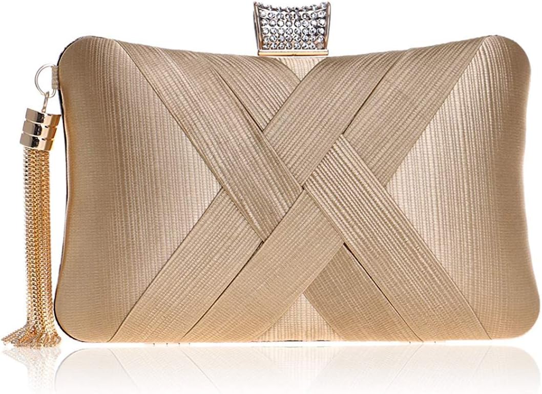 Tooba Handicraft Party Wear Beautiful Flower Box Clutch Bag Purse, Size 8x5 inches For Bridal, Casual, Party, Wedding