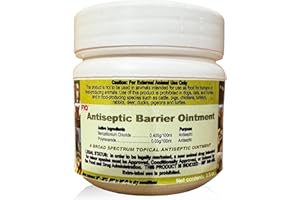 F10 Antiseptic Barrier Ointment for Reptiles, Birds, Small Animals & Exotic Animals, Natural Wound Healing Ointment for Pet, Relieves Pain & Prevents Infection - 100g