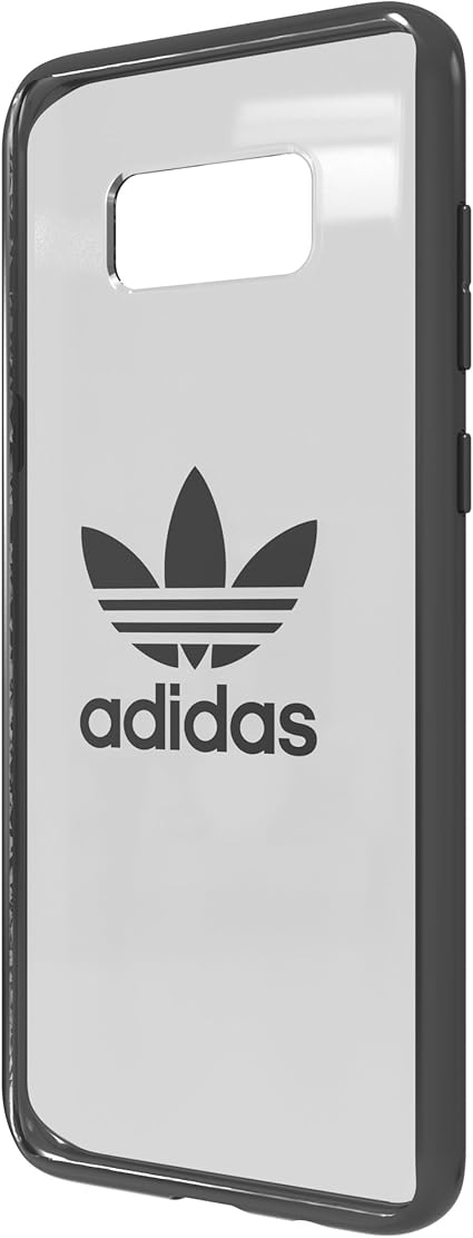 Amazon アディダス公式ライセンスショップ アディダスオリジナルス Galaxy S8plusケース クリア X ガンメタル ロゴ Adidas Originals Ss17 Galaxy S8plus Clear X Gunmetal Logo ケース カバー 通販