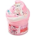 JOYIN Butter Slime Party Favors, Strawberry Milk Cow Slime Soft, Non-Sticky, Mess-Free, Stress Relief, Birthday Toys Gifts for Holiday Party Supplies Kids Classroom Prizes Reward