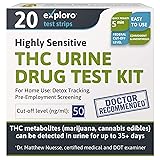 Exploro Highly Sensitive Marijuana Drug Test