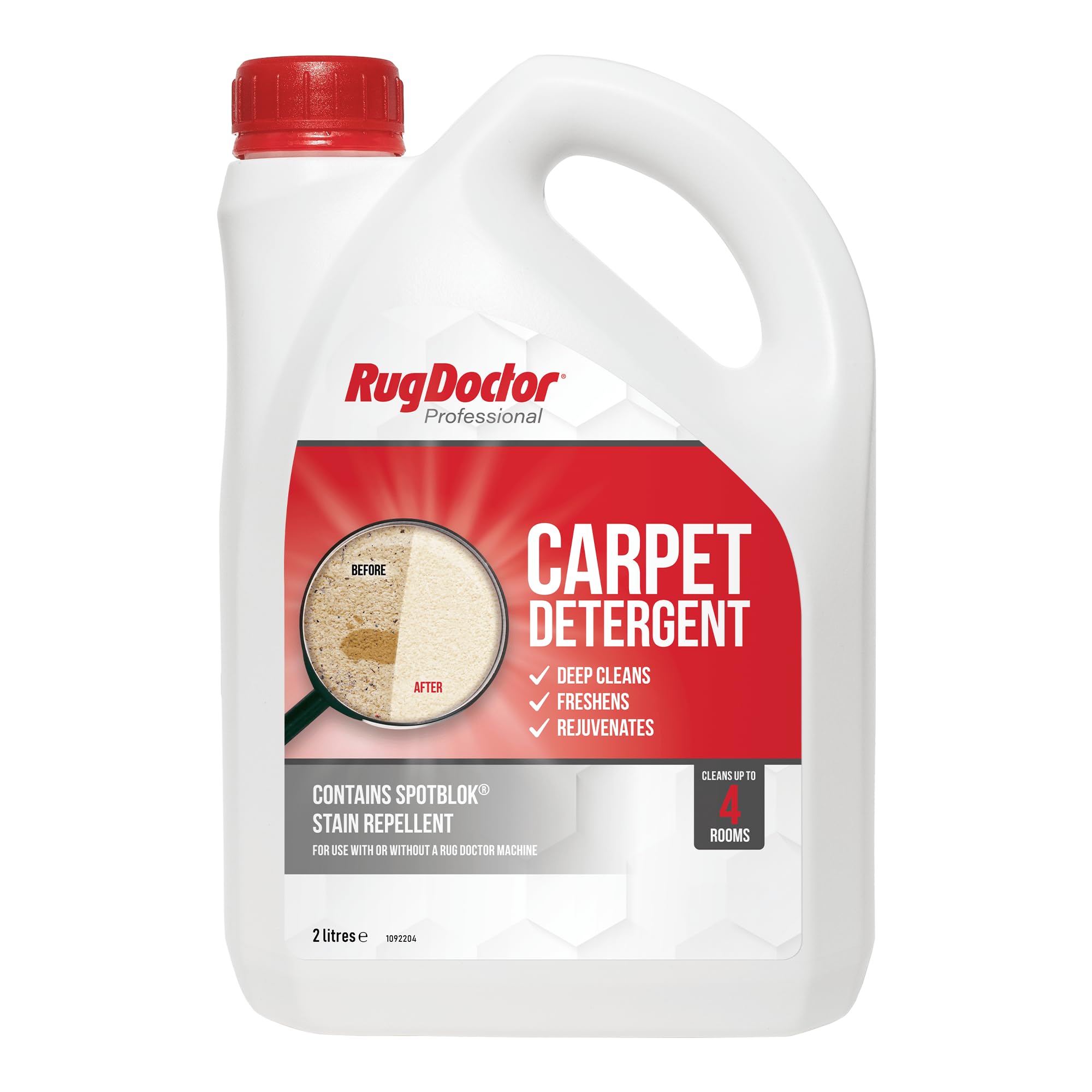 Rug Doctor Carpet Detergent with SpotBlok, 2 Litre