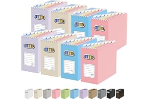 Oterri Cardboard File Organizer Box for Hanging File Folders Letter Size,File Box for Computer Desk,File Cabinet,Working Home