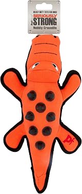 Petface Seriously Strong Nobbly Crocodile Dog Toy