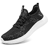 LOCFIR Women's AuraCloud Lightweight Slip On Walking Running Shoes