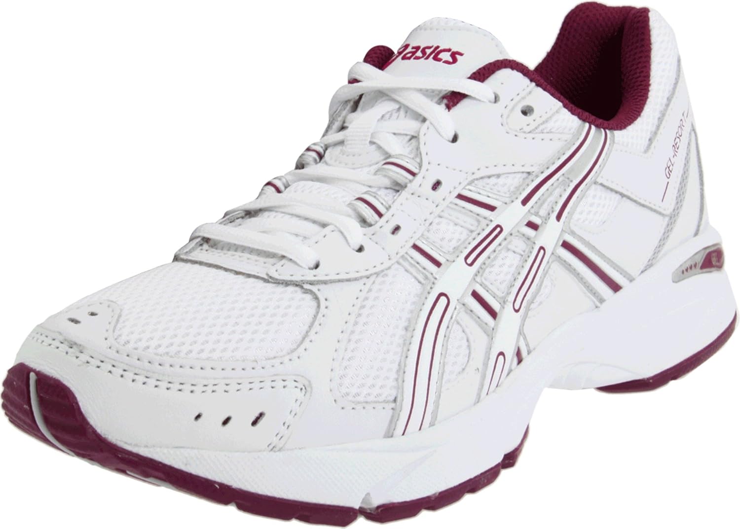 ASICS Women's GELResort 2 Walking Shoe, White/Silver/Boysen, 10 M Walking