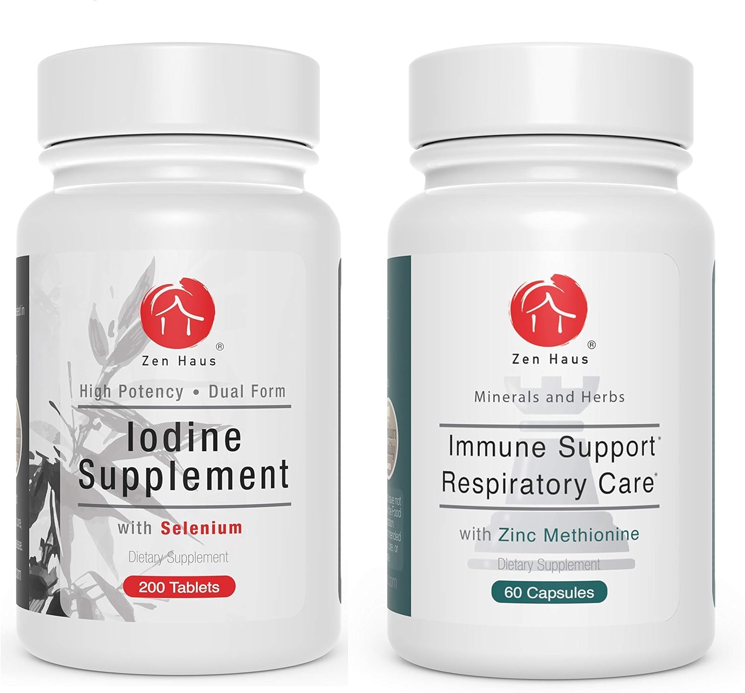 Immune and Iodine Bundle 12.5 mg DualForm Iodine Complex