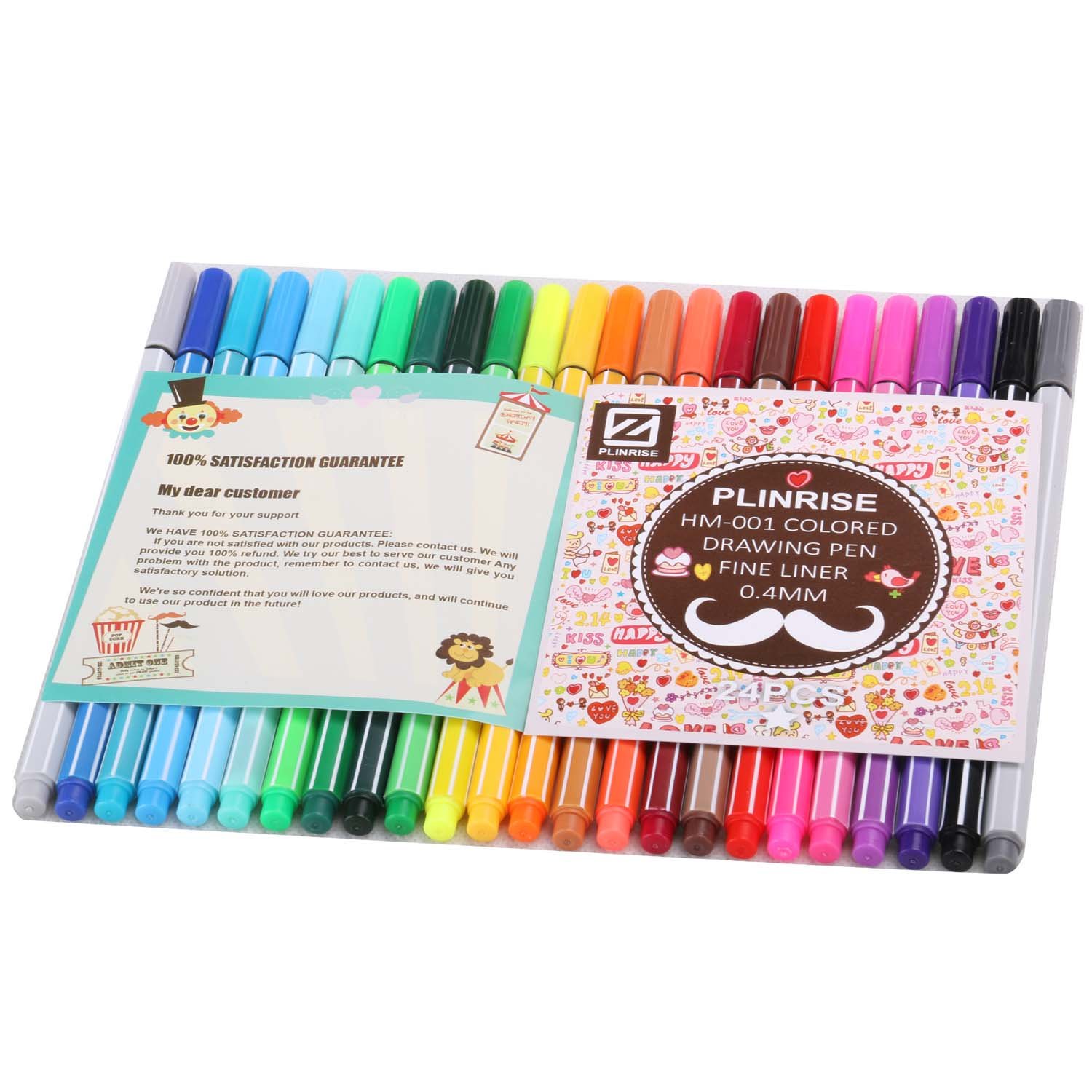 Plinrise Hm 001 Sketch Drawing Pen Fineliner Pen Fine Point Marker Pen 0 4mm Pack Of 24 Assorted Colors 24 Buy Online In Gambia At Gambia Desertcart Com Productid 15981172