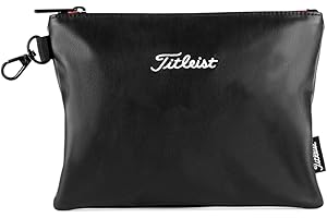 Titleist Travel Gear Professional Zippered Golf Pouch Black