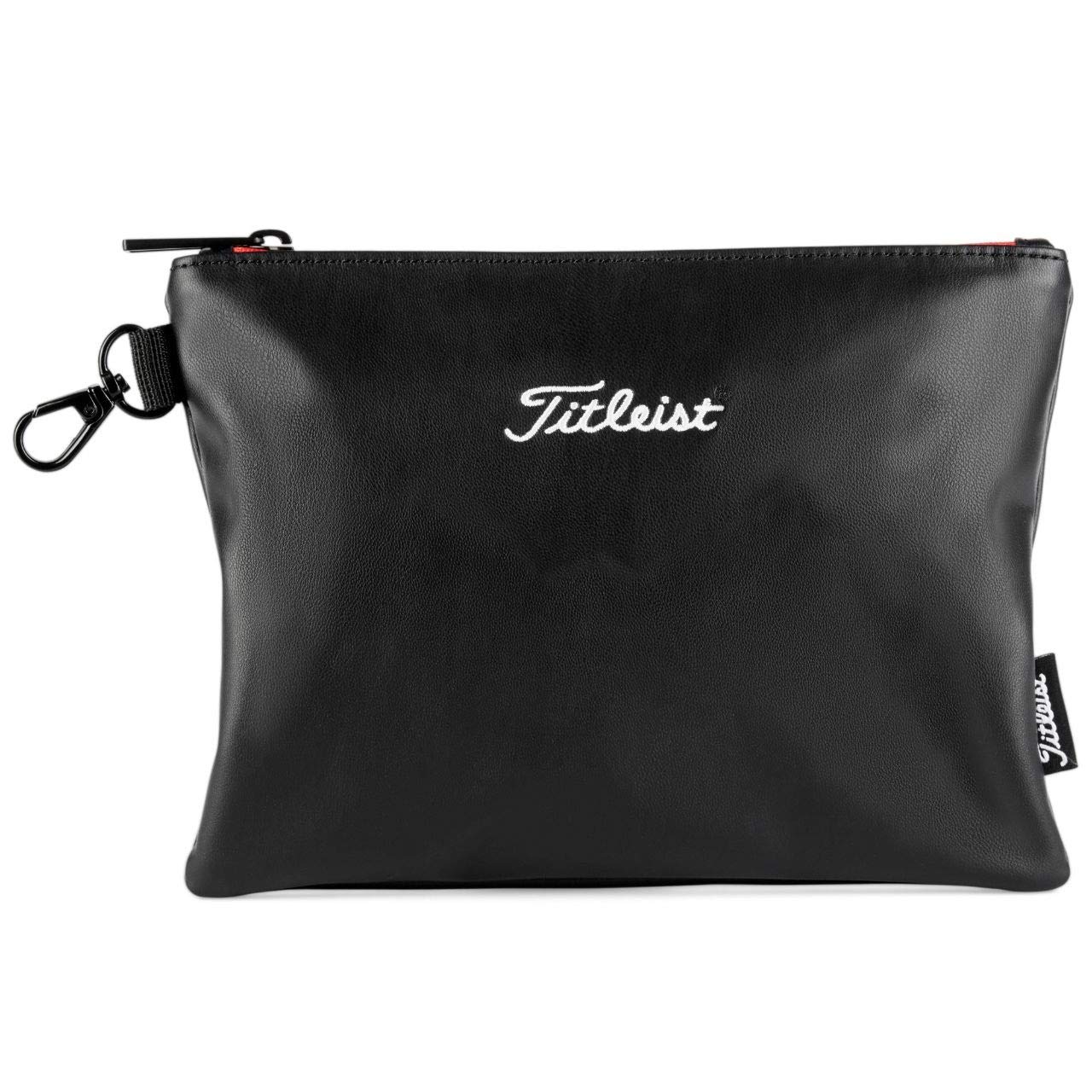 Titleist Classic Zippered Pouch, Black