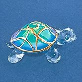 Glass Baron Tiffany The Turtle Glass Figurine