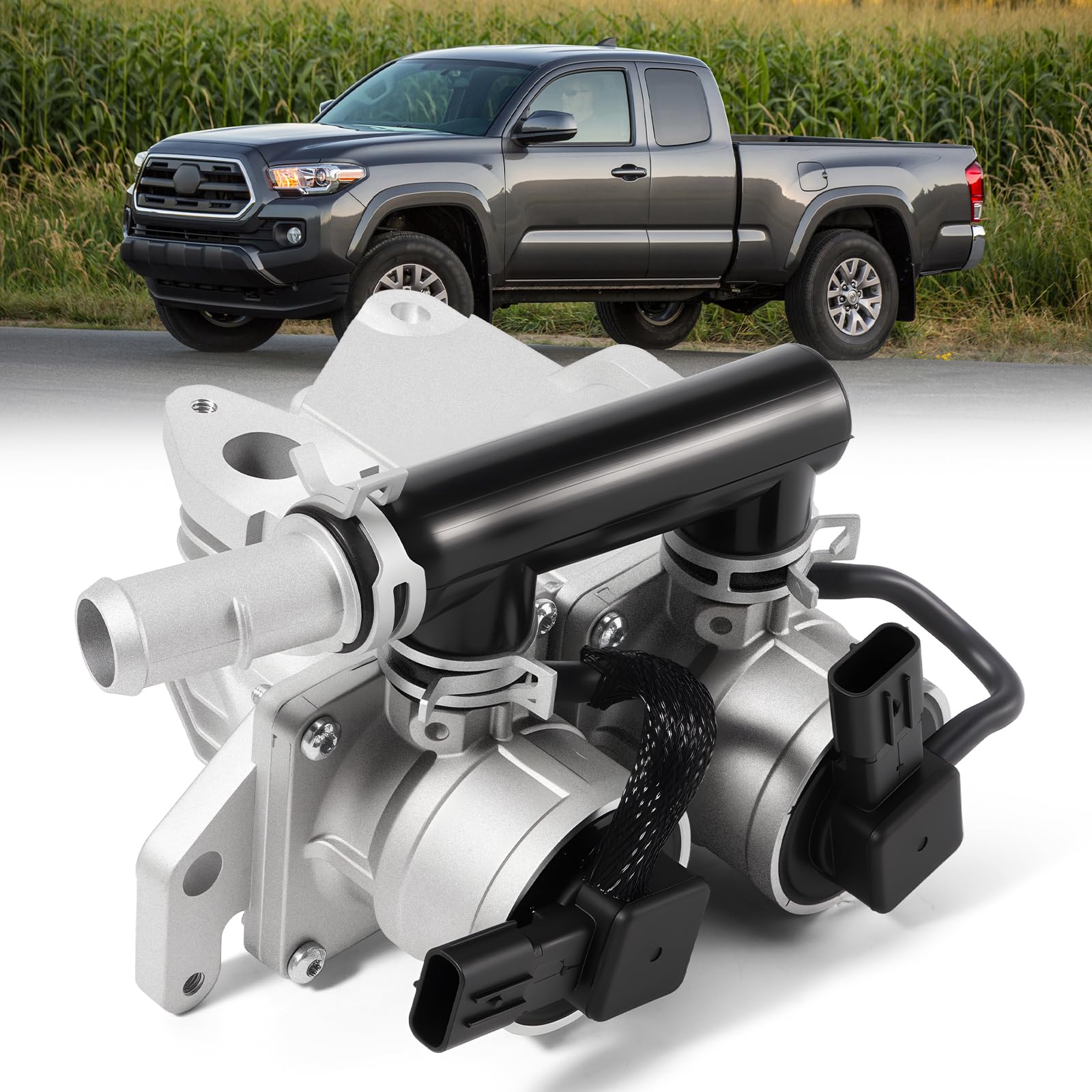 Photo 1 of ***PARTS ONLY***Ytrica 25710-31022 Secondary Air Injection Check Valve, Fit for Toyota Tacoma | 4.0L V6 1GR-FE 2012 2013 2014 2015 - Replace 2571031021 17613-0P010 2571031020