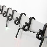 SHATCHI 36Pcs Black Mini Gutter Hooks S Shape Reusable Light Hangers view 4
