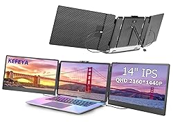 KEFEYA Laptop Screen Extender, 14" Portable Monitor