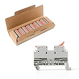 50Pcs KV2.5 Terminal Blocks, 28-12 AWG Compact Wire