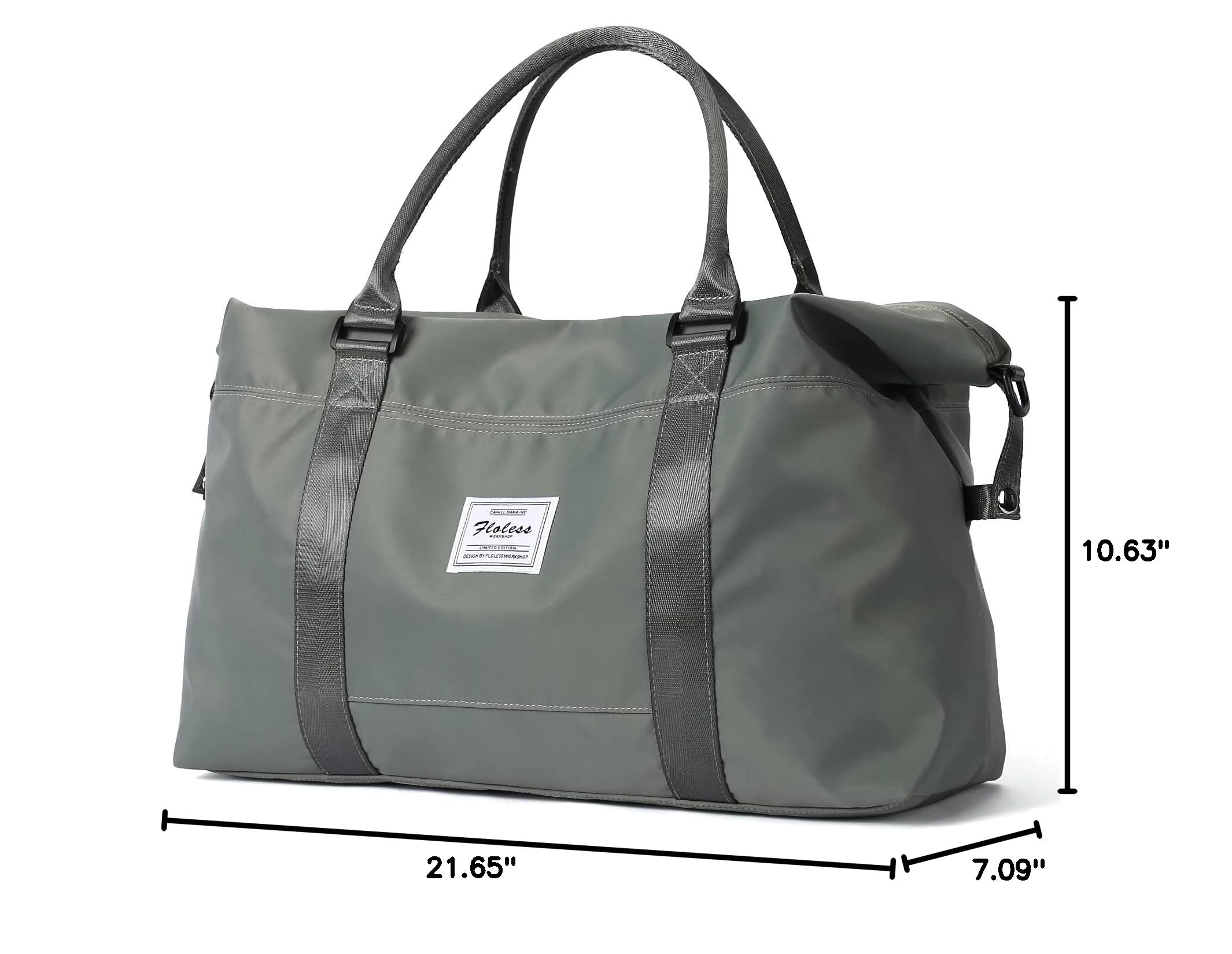 Travel Duffel Bag,Sports Tote Gym Bag,Shoulder Weekender Overnight Bag for Women