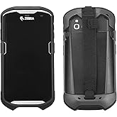 Protective Cover Case Rugged Boot with Hand Strap for Zebra TC51 TC52 TC56 TC57 TC510K,Case for Handheld Barcode Touch Mobile Computer,Scanner Accessories(Black)