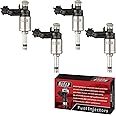 MACAX Set of 4 Fuel Injectors FJ1140 BB5Z-9F593-B Replacement Compatible with Ford Edge Escape Explorer Focus Fusion Taurus Land Rover Discovery Sport LR2 Range Rover Evoque - Replaces BB5Z-9F593-A
