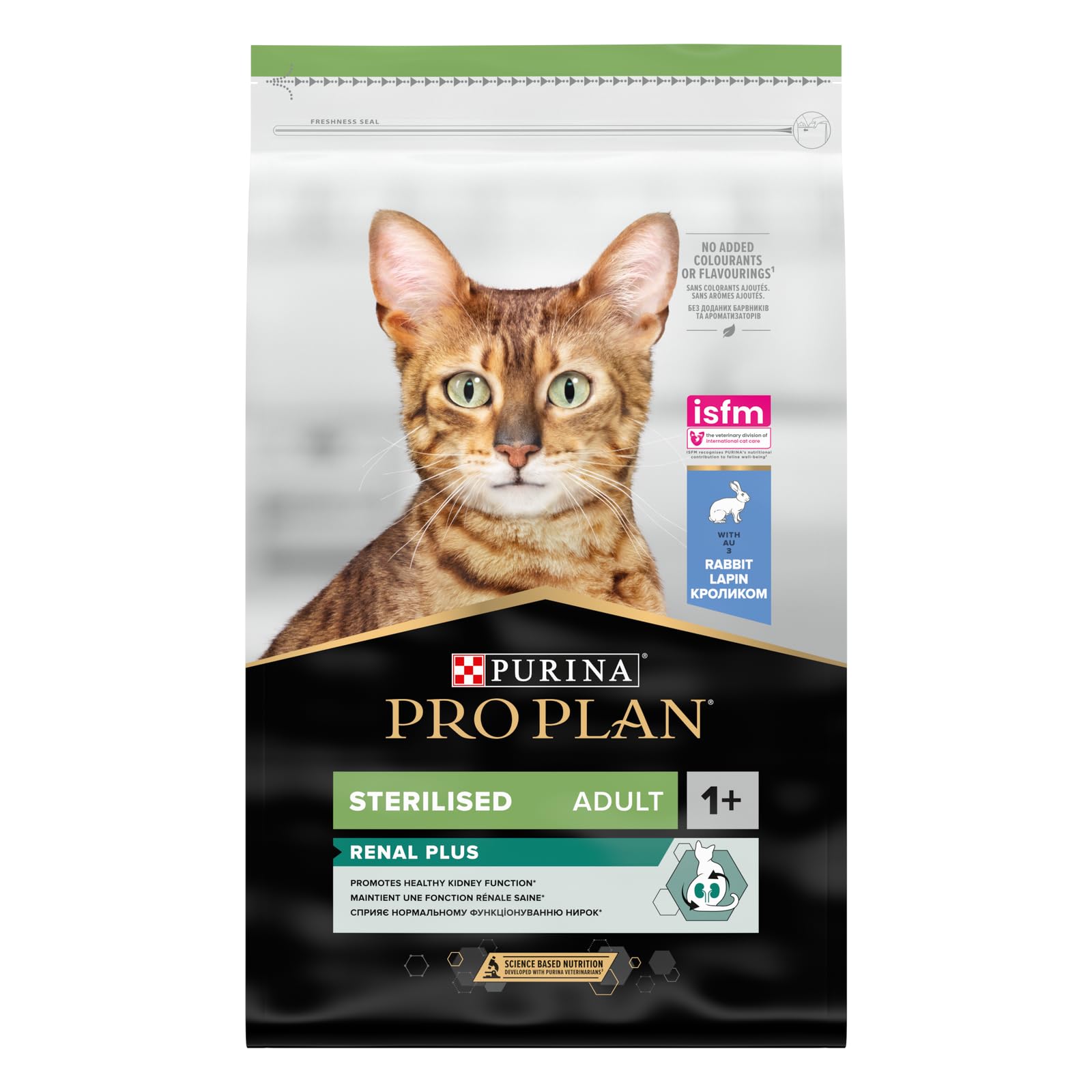PRO PLAN - Sterilised Adult - Optirenal - Rabbit - 10 kg - Sterilised Adult Cat Food