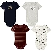 Tommy Hilfiger baby-girls 4 Pack Bodysuits