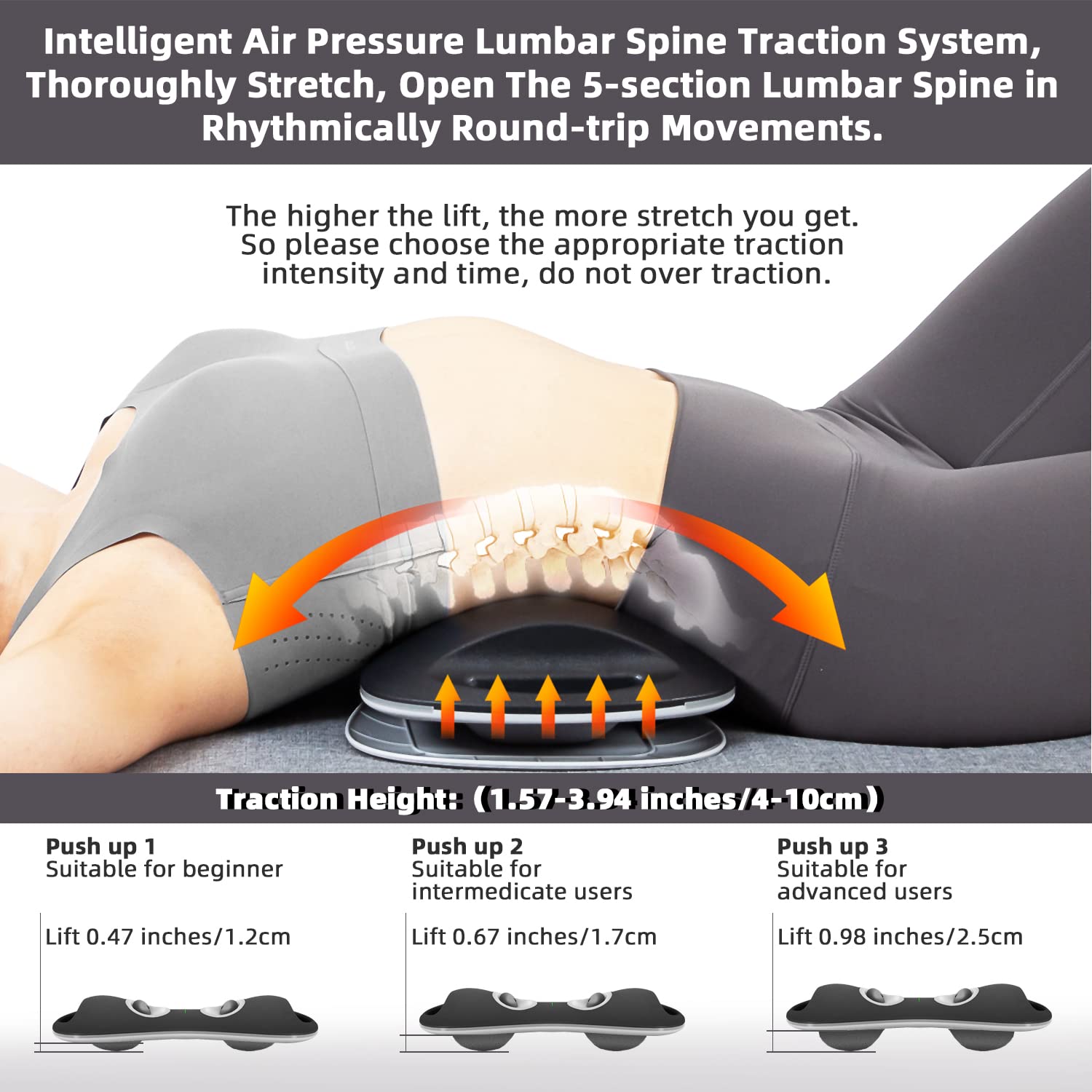 Mua Twinklepoch Electric Lumbar Traction Device, Back Traction Device ...