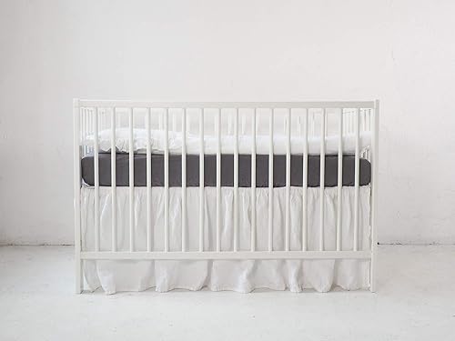 gathered crib skirt