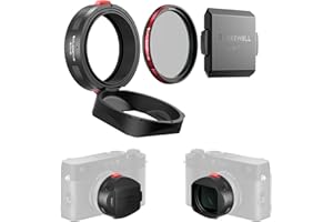 Freewell The Real Lens Hood - Hybrid CPL/Fog Filter Foldable Non-Contact Filter Operation for Fuji X100VI, X100V, X100 Series