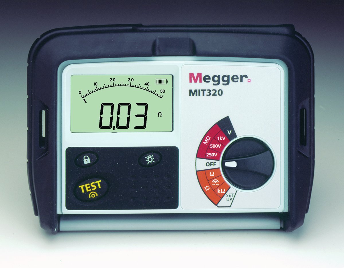 Mua Megger MIT320ENTCAL Insulation Tester, 1000 M Ohm, Resistance
