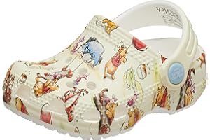 Crocs Unisex-Child Infant Littles Clogs, Baby Shoes for Girls and Boys, Winnie The Pooh, 2-3 Infant