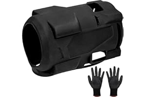 Luojiedejinbiao 49-16-2563 Protective Boot Compatible with Fuel Stubby 1/2 and 3/8 Impact Wrench Boot Replace 2562-20, 2563-20, 2563P-20 with a Pair of Gloves