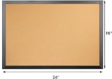 OWLKELA Cork Board 60x40cm with Black Frame Bulletin Vision Board view 2