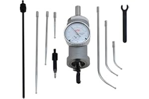 Shars Co-Ax Coaxial Centering Indicator Dial Test Complete Set, 0.0005" Standard Body 303-3300A S)