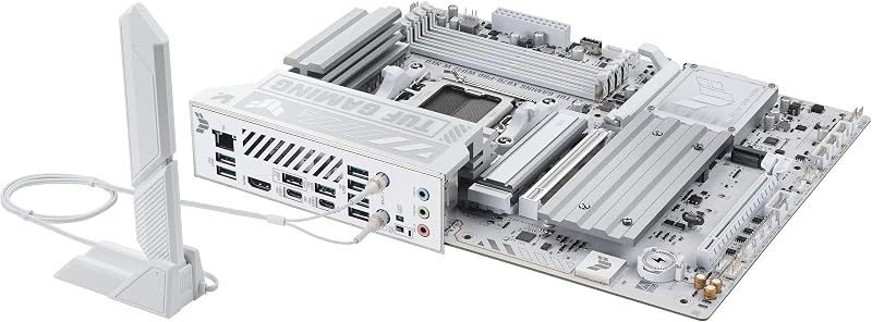 TUF GAMING X870-PRO WIFI7 W NEO, Scheda Madre AMD ATX, Slot DDR5