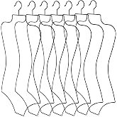 Taiyin 16 Pcs Metal Body Shape Bikini Hangers for Lingerie, Black | Wire Full Body Shape Swimsuit Hangers, Bathing Suit Display Hangers for Closet, Boutique, Slip Dress, Women Lingerie Suit