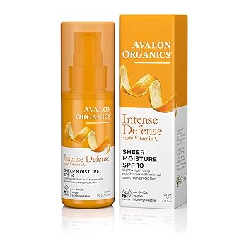 avalon organics intense defense moisturizer