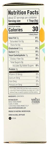365 BY WHOLE FOODS MARKET, CORN STARCH, 16 OUNCE