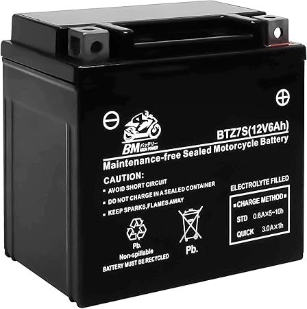 Amazon Bm バイク用 バッテリー 液入り 充電済み Btz7s Ytz7s Gt6b 3 Gtz5l Bs Ytz6 Ytz5l Bs Ftz7s Ftz5l Bs 互換 バイクバッテリー 車 バイク